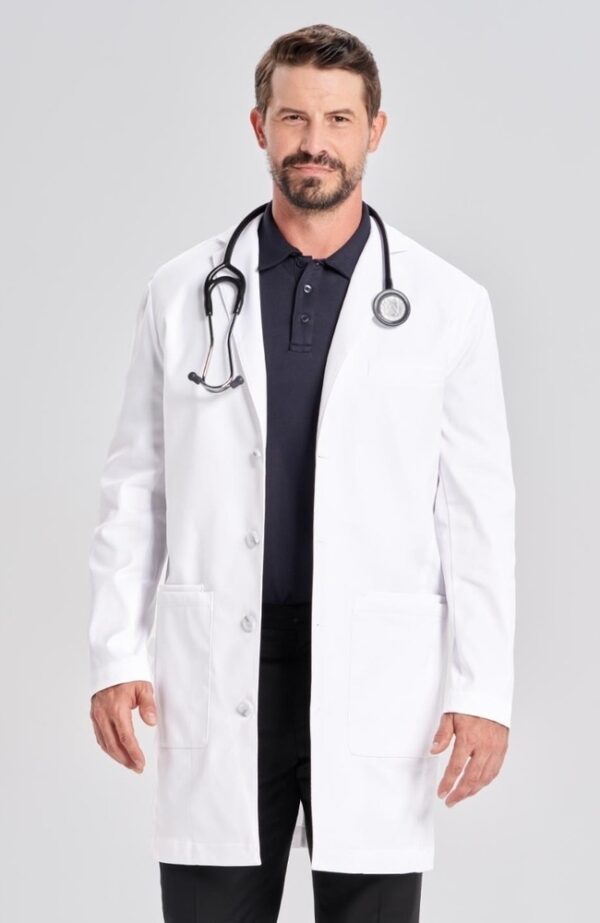 Slim Fit Lab Coat For Men - Image 2